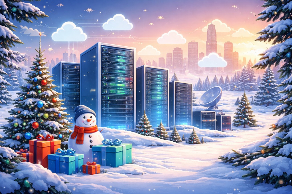 God Jul önskar Cloudnet